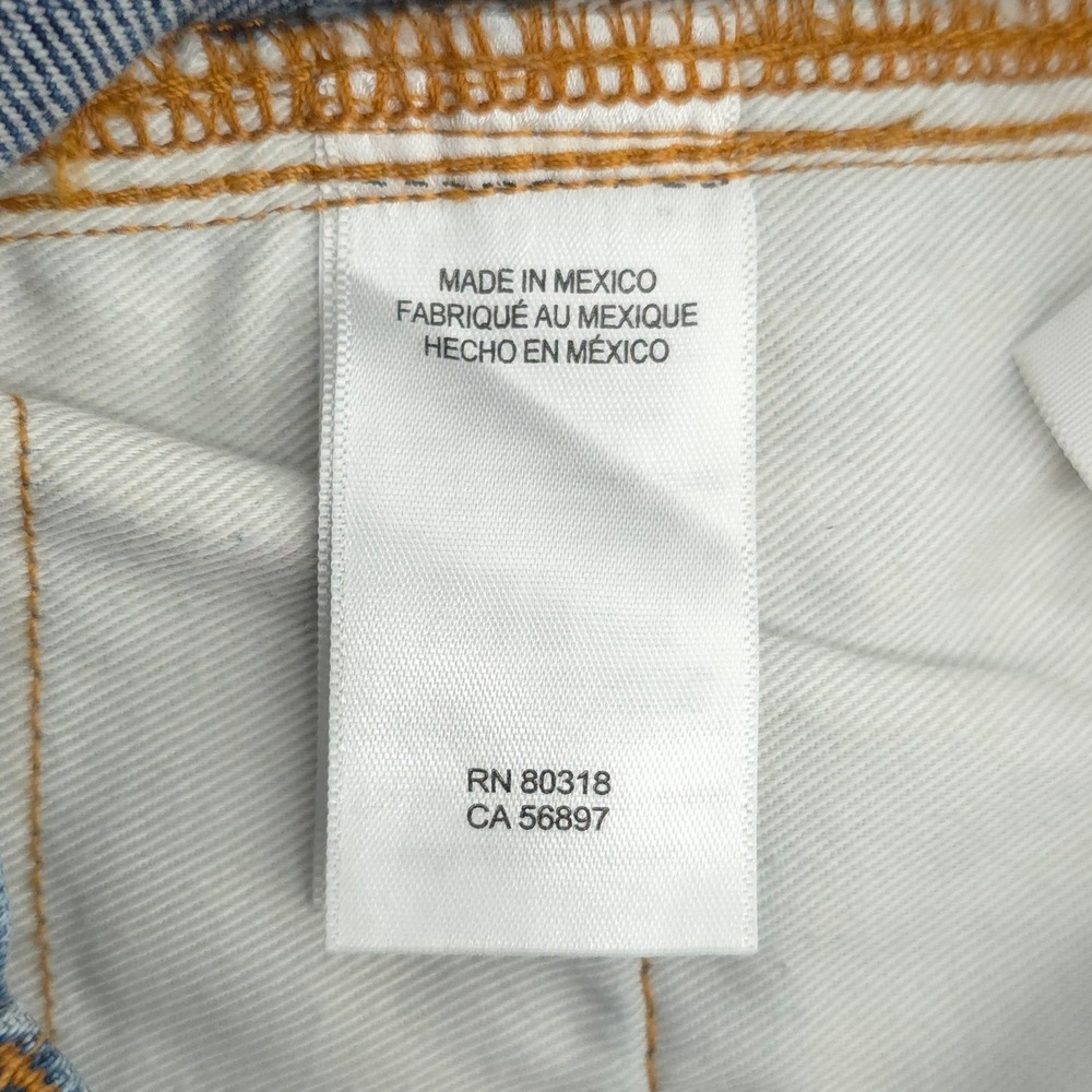 Lucky Brand Authentic Straight Women Jeans 0/25 Blue Side Stripe Denim - Picture 8 of 13